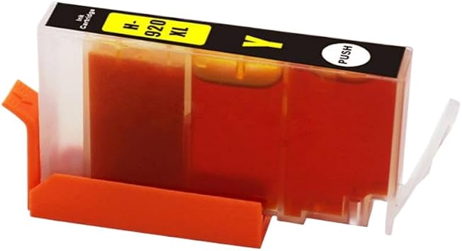 Compatible Ink Cartridge 920XL 920 for Inkjet Printers Officejet 6500A 7500A1PCS Yellow