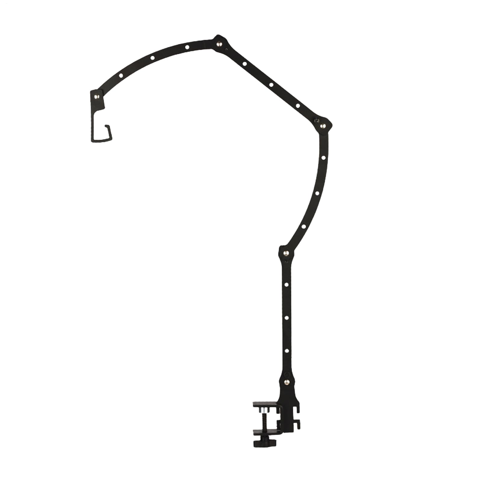 Support de camping portable pliable à pôle d'éclairage stable pour tente