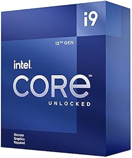Intel Core i9-12900KF Desktop Processor 16 (8P+8E) Cores up to 5.2 GHz Unlocked  LGA1700 600 Series Chipset 125W