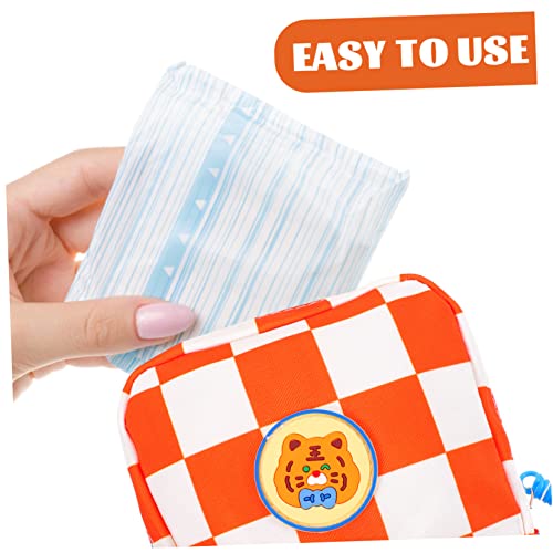 DOITOOL Bolsa De Armazenamento De Toalhas Da Tia Bolsas De Suporte Sanitário Reutilizável Bolso De P