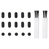 [15 Pack] ProCase Anti-Dust Plugs for iPhone SE 2020, iPhone X, 8 Plus, 8, 7 Plus, 7, 6s Plus, Silicon Port Covers Dust Caps for iPhone iPad iPods –Black