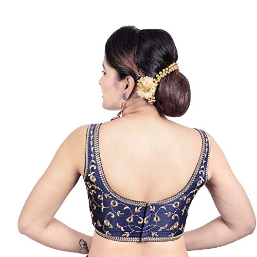Image of Biyu Being With You Women's Art Silk Saree Blouse