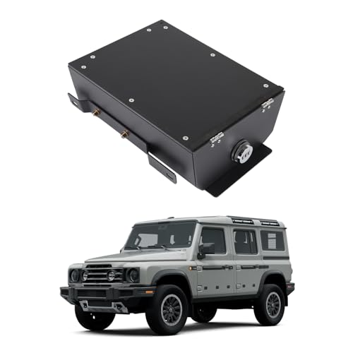 Qiosreui Driver Side Underseat Storage Box for INEOS Grenadier 2020-2025 Accessories, Underseat Storage Lockbox, Underseat-Front Anti-Theftt Security Box Safe Vault Hidden Organizer Tray Bin Container