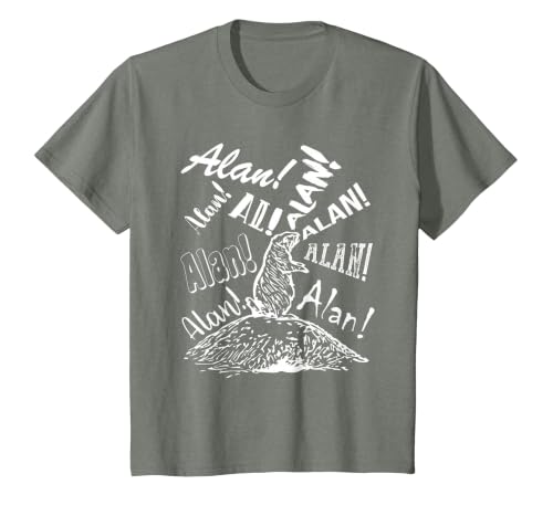 Prairie Dog Calling Al Allen Alan Viral T-Shirt, Youth, Olive Heather, Large