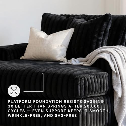 Image of Signature Design by Ashley Oversized Chaise Lounge Chair, Midnight Madness