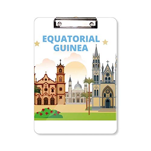 Porte-bloc A4 Castle Equatorial Guinée support écriture rigide