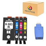 Reemplazo para cartuchos de tinta 903XL Compatible con: Impresora OfficeJet Pro 6950 6960 6970 All-in-One