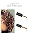 Ibiza Hair Round Boar Bristle Brush (EX3-55mm) | Lightweight with Reinforced Bristles & Cork Handle | Ideal for Beachy Waves & Curls | Adds Texture & Shine for Medium to Long Styles