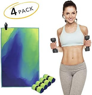 Acteon Microfiber Gym Towels - Quick Dry Workout Towel - Sweat Towel
