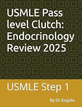 Paperback USMLE Pass level Clutch: Endocrinology Review: USMLE Book