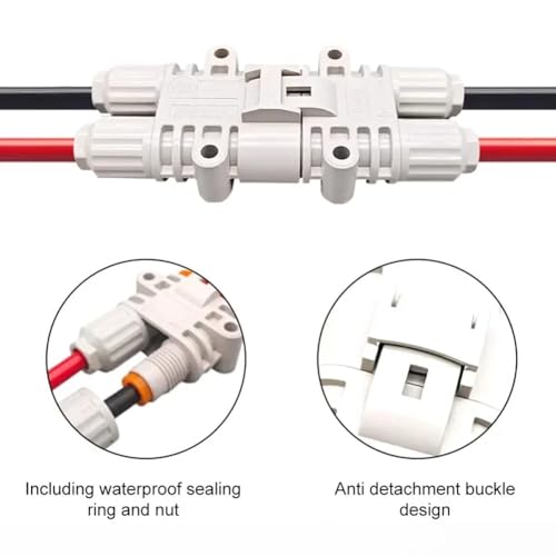 Enchufe de alta corriente CA 1200V con cable de 16 mm² para parking 7