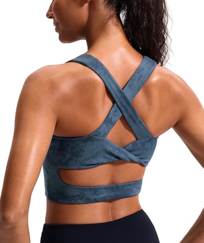 JOYSPELS Sports Bras for Women Extra Comfort Criss-Cross Back Padded