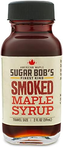 Sugar Bob's Finest Kind - Smoked Maple Syrup - Travel Size - 2 oz
