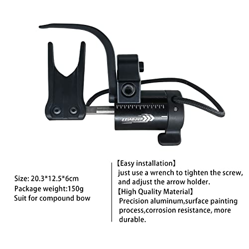 Xxiaojun Archery Arrow Rest.drop Away Arrow Rest For Compound Bows.compound Bow Arrow Launcher Rest.with Locking Structure,Hunting Arrow Rest For Shooting Target.outdoor Training,As A Gift. #TOP6