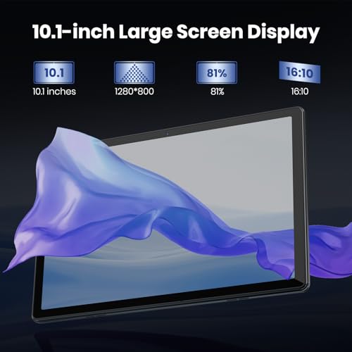 2026 Android Tablet with Gemini AI,16GB+1TB Expand,10.1 inch Tablet,Octa-core CPU,Dual Camera,WiFi6, 6000mAh,Widevine L1,Split Screen,Family & Work,Gift for Him Her Birthday Anniversary Present (Gray) by tabtrust - Image 7