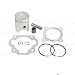 NICECNC Piston Ring Kit Gasket Wrist Pin Bearing Set for Dirt Bike YAMAHA PW80 1985-2006