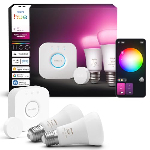 Kit Philips Hue pour piloter votre éclairage à la voix sans bouger