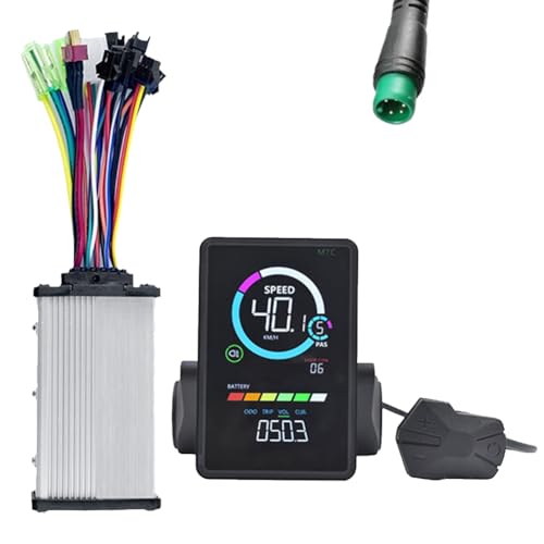 TREDFG M7C-2 �d�����]�� LCD �f�B�X�v���C 24V-60V+36V 350W �����g�R���g���[���[ E �X�N�[�^�[ LCD �p�l�� �}�E���e�� E �o�C�N�p 5PIN �ϋv�� �ȒP�C���X�g�[�� �g���₷��