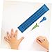 PartyKindom Portable Writing Board for Blind and Visually Impaired Cell Plastic Fingerboard Learning Tool with Stylus for Learning Home Go Use