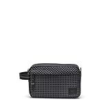 Herschel Supply Co. Chapter Travel Kit, Grid-Black, One Size