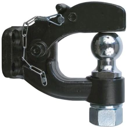 All States Trailer Pintle Ball Hitch Combo w/2-5/16 Ball - 16,000 lb. GTW fits Trailer & Towing Trailer Ball Mount Hitches