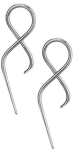 Forbidden Body Jewelry Pair of 12g Surgical Steel 2.2