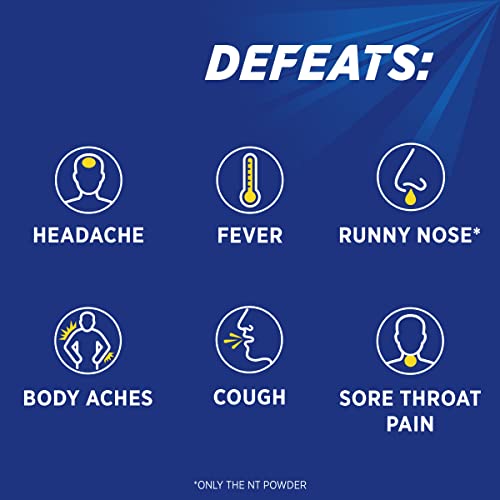 Theraflu Max Strength Daytime Flu Symptom Relief, Honey And Elderberry Syrup, 8.3 Fl Oz And Nighttime Flu Symptom Relief, Honey Lemon - 6 Count #TOP1