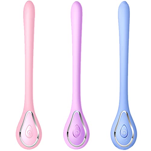 バイブ 中いき フェラチオ 男女兼用 人気 ピストンバイブ 電マ 口の爱 中いき開発 防水 USB充電 大人のおもちゃ (ブルー) - 画像1