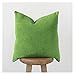LHYLHY Federa per cuscino in velluto verde smeraldo decorativo Nordic Dark Green Cuscino morbido 45 x 45 cuscini decorazione per la casa (colore: 9 verde, dimensioni: 450 x 450 mm)