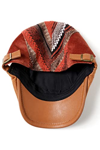 Babeyond Men Flat Cap Newsboy Hat Beret Cabbie Ivy Cap Gatsby Newsboy Hat Herringbone Driving Cap #TOP3
