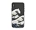 iPhone XS, iPhone X, Sonix Tokyo Wave Cell Phone Case [Military Drop Test Certified] Protective Clear Case for Apple iPhone X, iPhone Xs