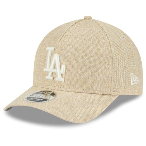 New Era 9Forty M-Crown Cap - Weave Los Angeles Dodgers beige