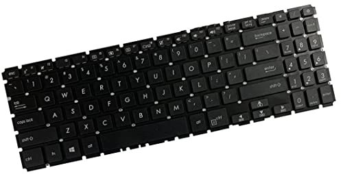 Image of Keyboard for Asus Vivobook X507UA /X507MA Laptop with ON Off Key Black Color