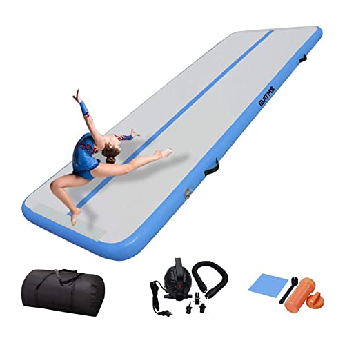 Dairtrack Ibatms Air Tumbling Mat Tumble Track,10Ft Inflatable Air Gymnastics Mat For Gymnastics Training/Home Use/Cheerleading/Yoga/Water #TOP4