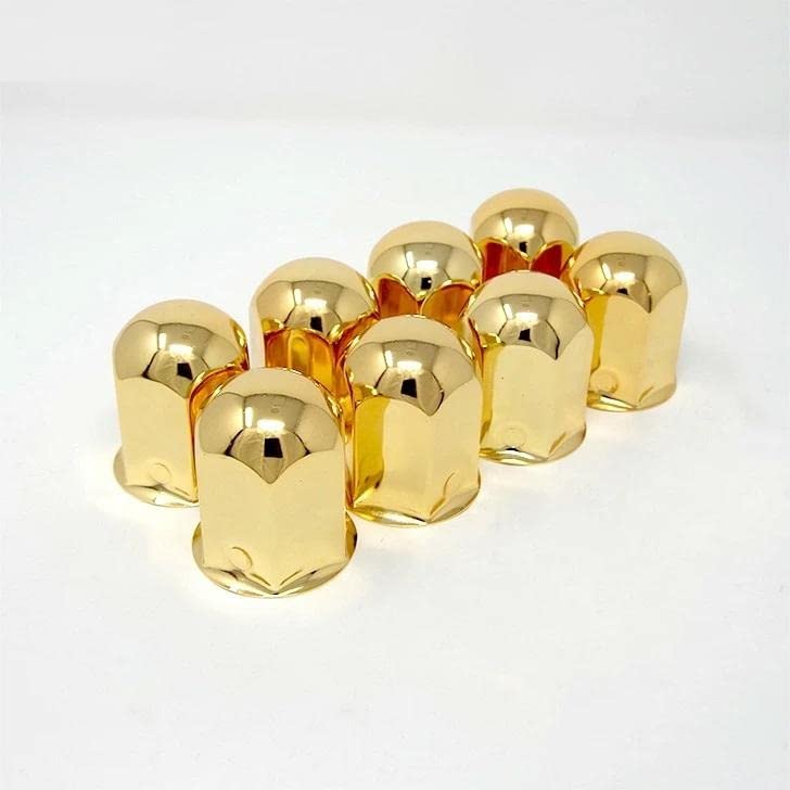 トラック用 ナットカバー ゴールド (8ヶ入41ｍｍ×高さ60ｍｍ 【500343】)