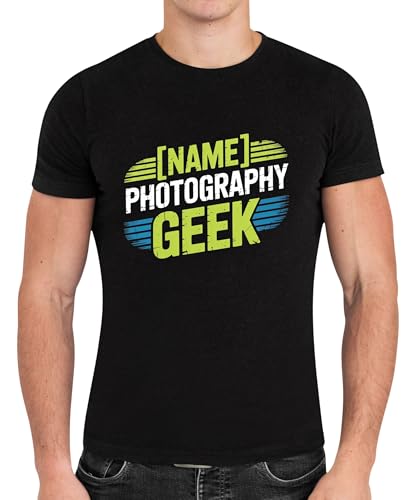 Fun Tee Passion Fashion Enthusiasts Photography Geek Black