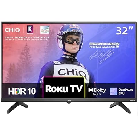 CHiQ ROKU TV 32 Inch with Voice Control Cover