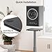 ELIVED Universal Speaker Stands Height Adjustable 28