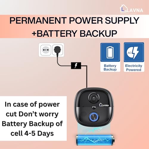 LAVNA Smart WiFi Video Doorbell 2K - Image 7 of 9