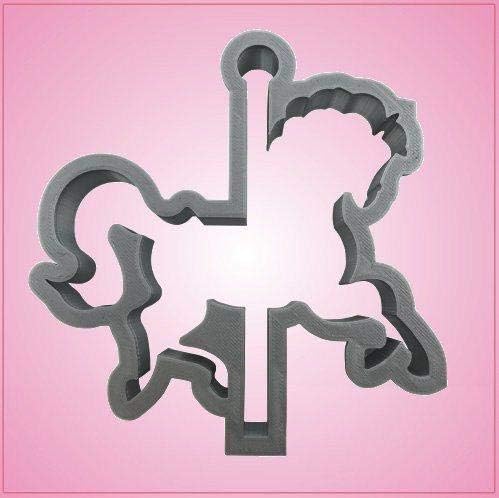 Detailed Carousel Horse Cookie Cutter-One Piece Only