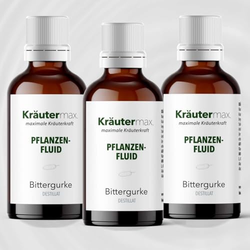 Bittergurke Tropfen Momordica Charantia Bittermelonen Extrakt 3 x 50 ml
