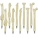 Maydahui 10 PCS Bone Shape Ballpoint Pens Nurse Doctor Pen Black Ink for Halloween School Office Party