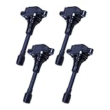 Pack of 4 Ignition Coils for Nissan Frontier NP300 Suzuki Equator L4 2.5L fit C1506 UF509 UF-509