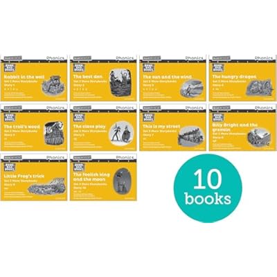 Yellow Set 5 More Black & White Storybooks