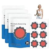 Abnehmpflaster, 90 Stück Abnehmpflaster, Metabalance Patch, 90 Tage Programm SlimmingPatchs, AbnehmenSchnell Fettverbrenner für Stoffwechselgleichgewicht, Sanfte Beruhigung für Alle Körpertypen