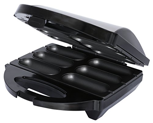 Brentwood Ts-601S Non-Stick 6 Mini Corn Dog Maker, Stainless Steel #TOP4