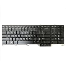 JINTAI Black RGB IT Backlit Keyboard Replacement for Dell 17 R5 Area51M CN 0WYFCV WYFCV PK132F11A01 NSKEYBBC Black