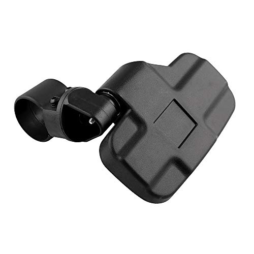 MKING UTV All Terrain Off-road Vehicle Motorcycle Refitted Rear-view Mirror, Wide Field of View Mirror, Applicable to Any UTV with 1.75\"or 2\" Round Pipe Roll Cage - Thumbnail 4