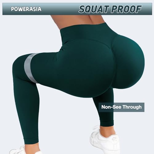 Hidden Scrunch Butt Lifting Leggings for Women Booty Workout Yoga Pants by POWERASIA - Used condition - Image 5