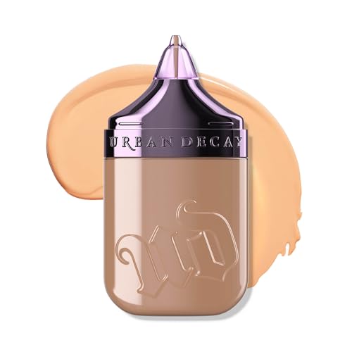 Urban Decay Face Bond Self-Setting Waterproof Foundation, Medium Coverage, Natural Matte Finish, 3% Niacinamide Serum Improves Skin Texture Feel, Transfer-Resistant, Sweat-Proof, Blurs Skin - Shade 10